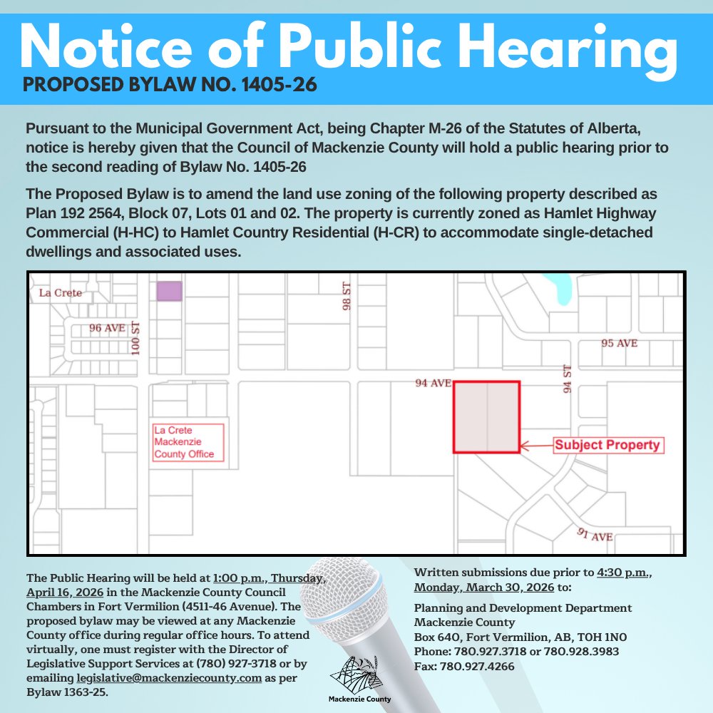 Mackenzie County tweet media