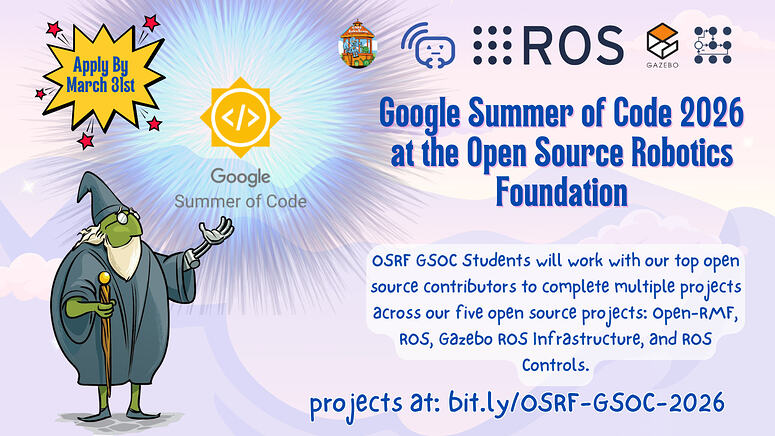 Open Robotics tweet media