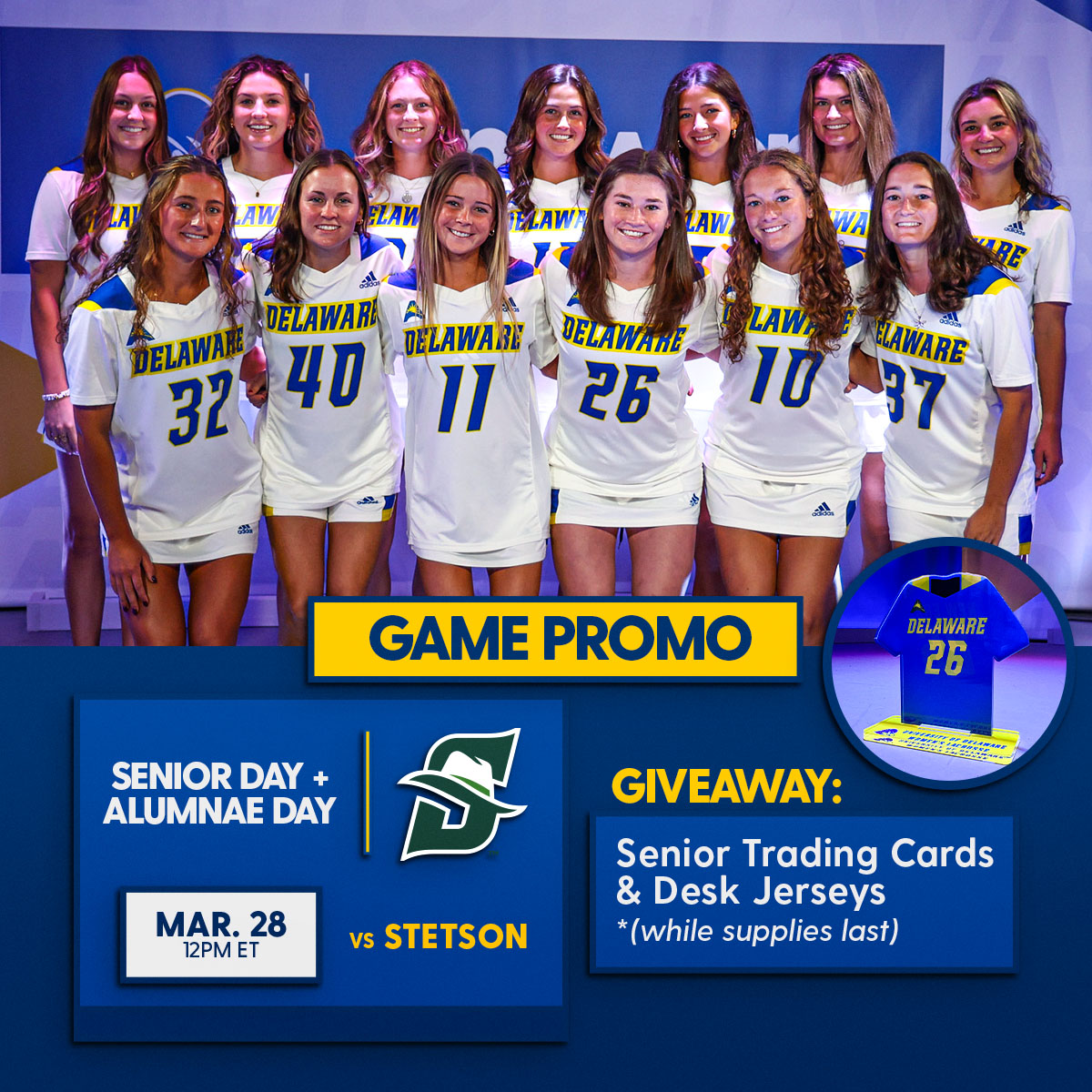 Delaware Women's Lacrosse tweet media