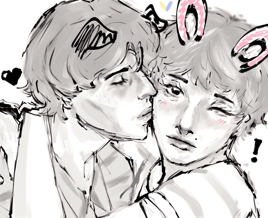 something about a bunny and puppy