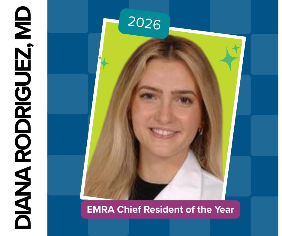 emresidents's tweet image. Congratulations to the 2026 EMRA Chief Residents of the Year from the University of Cincinnati @uc_health: 

✨ Alessandra Della Porta, MD
✨ Sierra Hajdu, MD
✨ Diana Rodriguez, MD

@TamingtheSRU 

#EMRA #EmergencyMedicine #MedEd #EMRAAwards #FutureEM