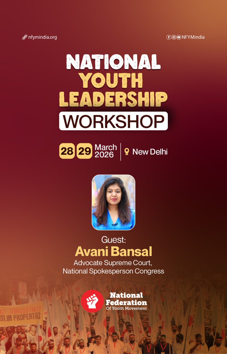 National Federation Of Youth Movement tweet media