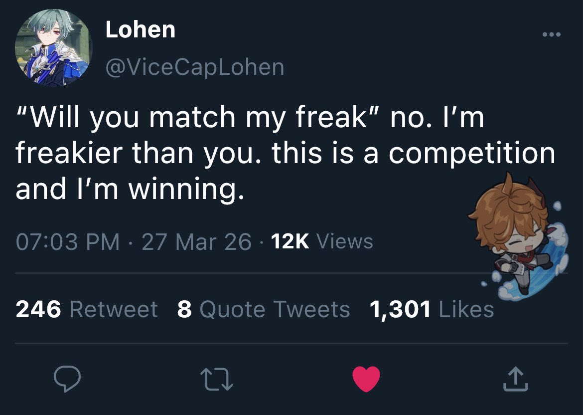 Daily Chilohen 🔪🐳 || tweet media