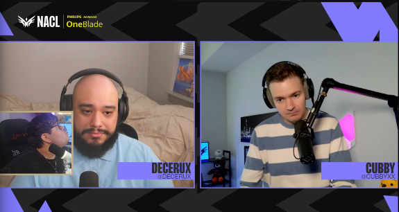 RaafaaCasts's tweet photo. Casted 3 Bo3s yesterday on @watchNACL but the grind doesn't stop ๐ช
I'll be co-streaming Day 2, finishing off Week 1 with
NRG vs AMI
CTG vs SN
#WatchNACL https://t.co/VMTG8fe5w6