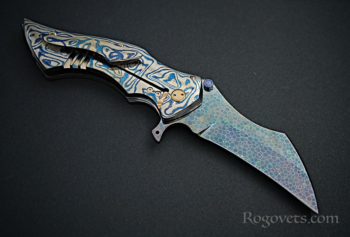 ExtremAddiction's tweet photo. #damascus #zircuti #custom #rogovets https://t.co/fZKnpvkTw5