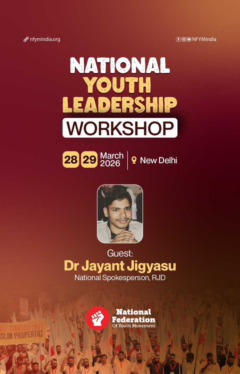 National Federation Of Youth Movement tweet media