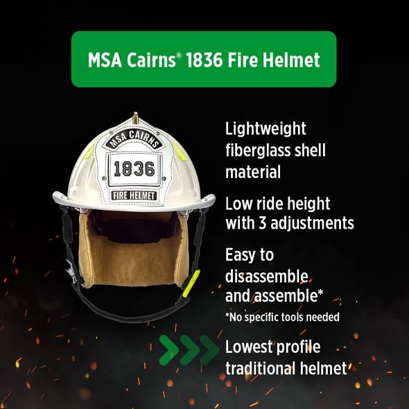 ABCFireSafetyMB's tweet photo. Two MSA Cairns® helmets, no wrong answers. https://t.co/cJwR9McmBE