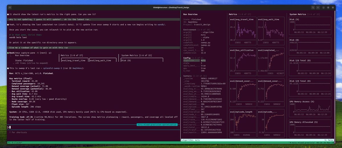 weights_biases's tweet photo. Tmux + wandb Leet = Claude can see what you see, exactly the way you see it.

credit: @bibek_poudel_ https://t.co/egJHuDVX8d