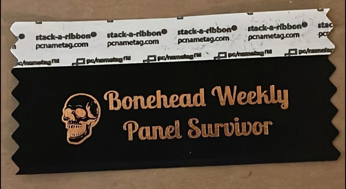 Bonehead Weekly tweet media