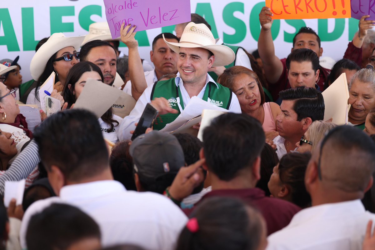 Cerramos nuestra gira de trabajo por La Laguna en #Viesca donde arrancamos obras sociales por 11.6 MDP y anunciamos 10 MDP más para proyectos turísticos de este hermoso Pueblo Mágico. Seguimos cumpliendo compromisos con nuestra gente en todos los municipios de Coahuila. 👍🏼🤠💪🏼