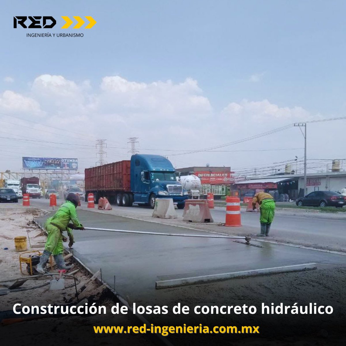 redingenieriamx's tweet image. Las losas de concreto garantizan soporte y durabilidad en la infraestructura.

En RED Ingeniería ejecutamos cada etapa con precisión para asegurar resultados de calidad.

🌐 red-ingenieria.com.mx

#REDIngenieríayUrbanismo #Construcción #Concreto #Infraestructura