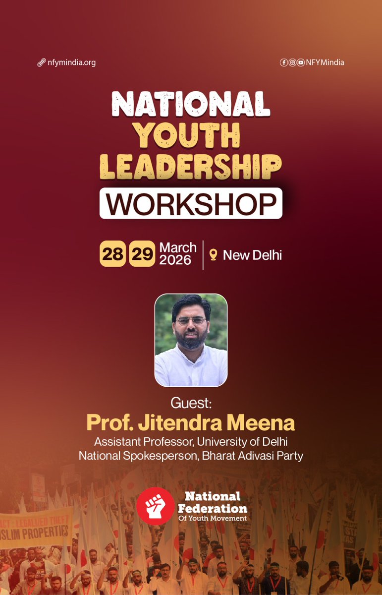National Federation Of Youth Movement tweet media