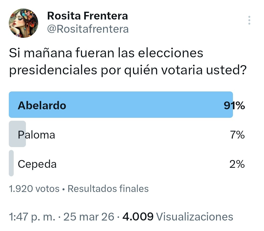 Rosita Frentera tweet media