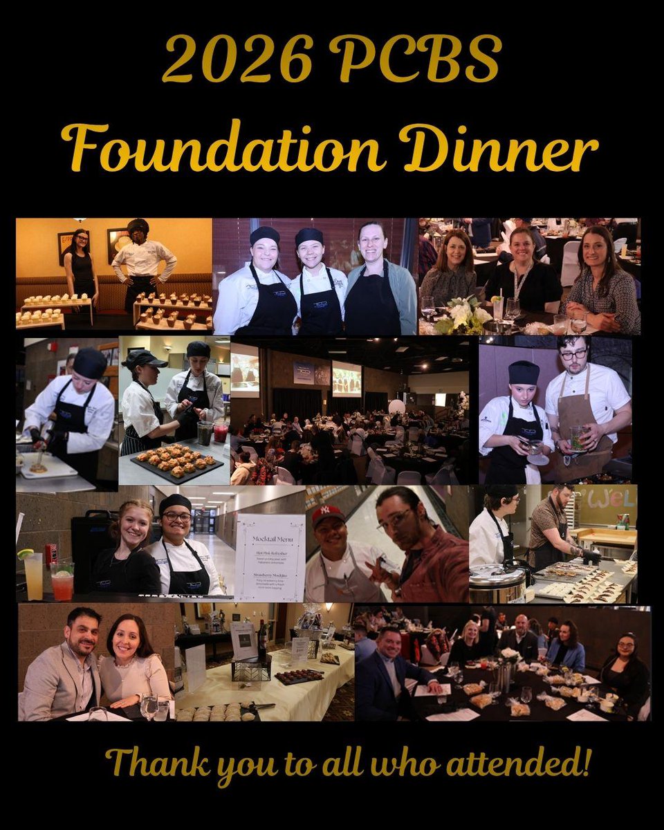 TCDuPage's tweet photo. On Thursday, March 26th the TCD Professional Cooking, Baking, and Service program held their annual Foundation Dinner.

The foundation dinner is a special evening featuring live culinary action stations run by our alumni and industry partners, a decadent d https://t.co/IVmotKayTj