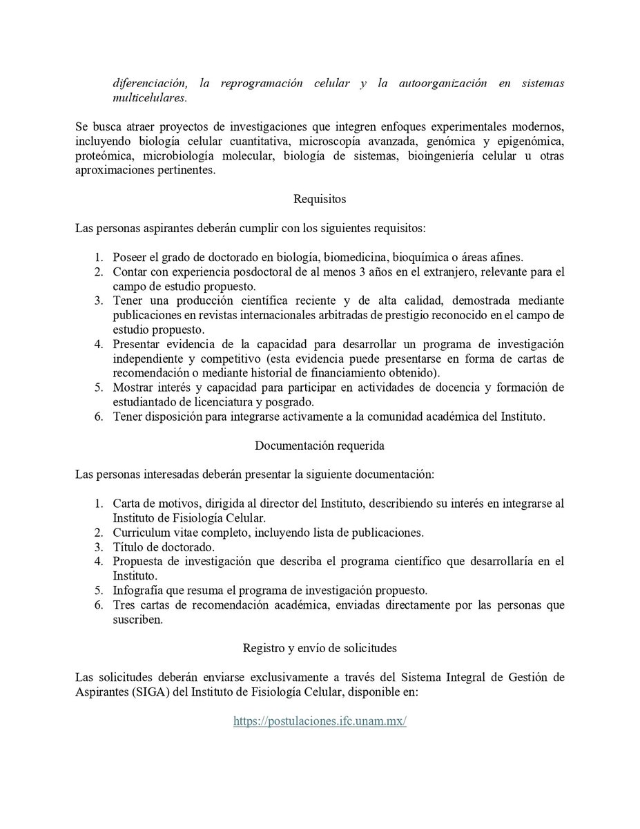 Fisiología Celular UNAM tweet media