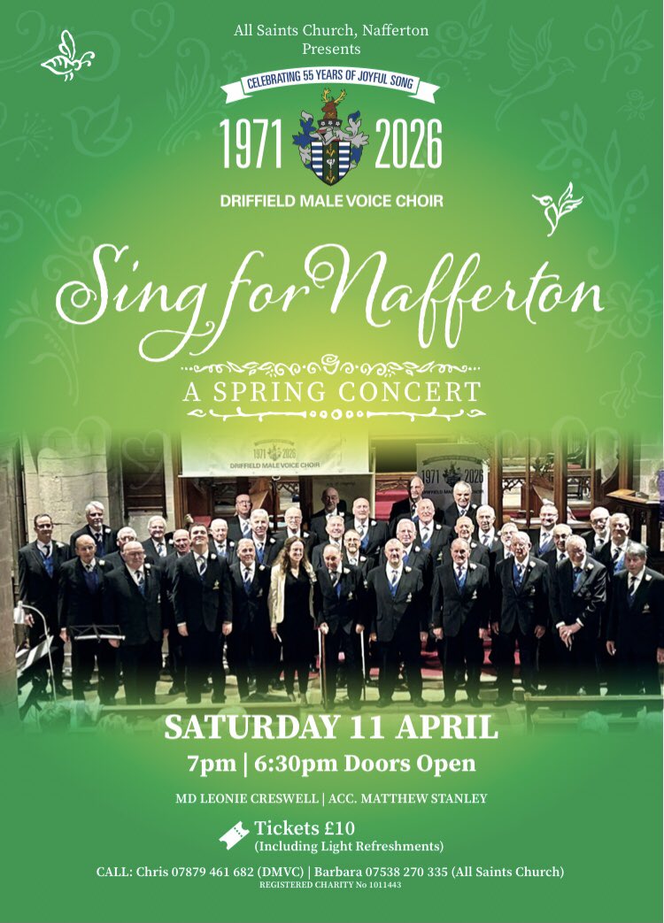 Driffield Male Voice Choir tweet media