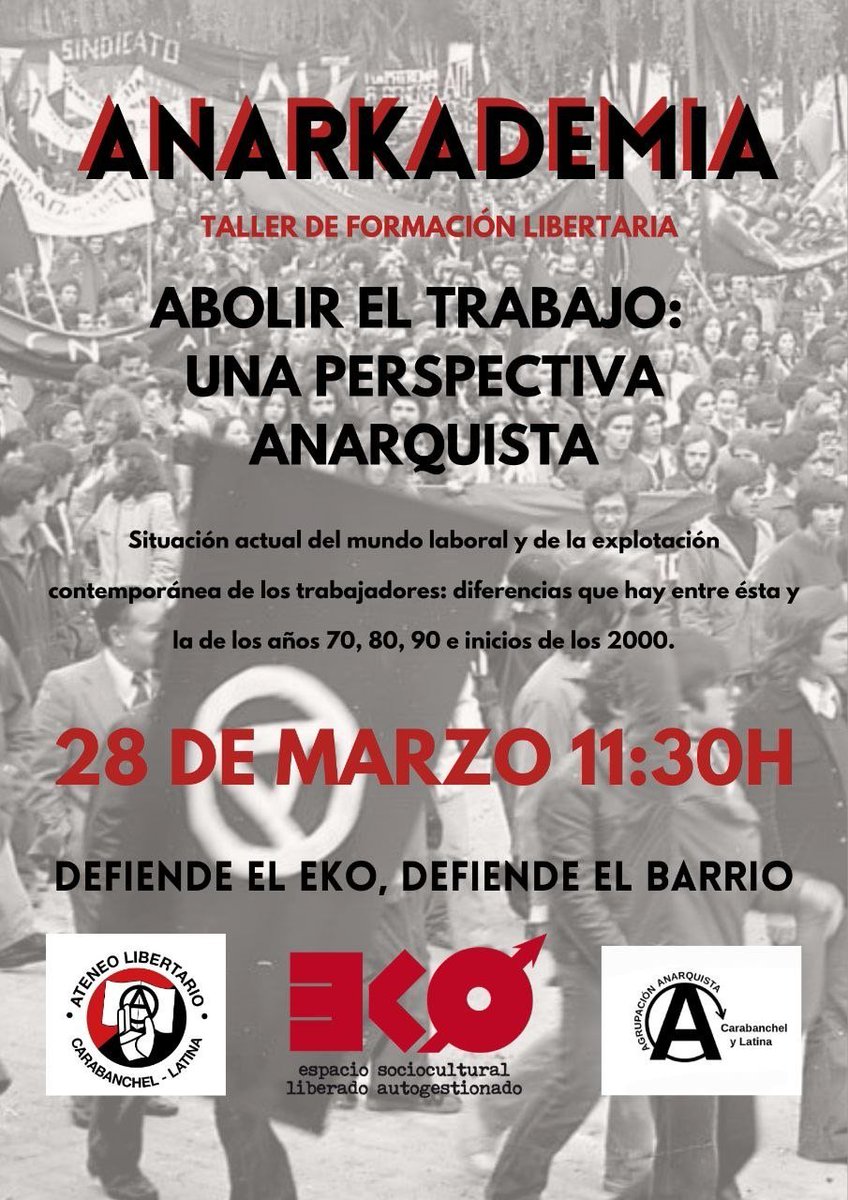 Agrupación Anarquista de Carabanchel y Latina tweet media