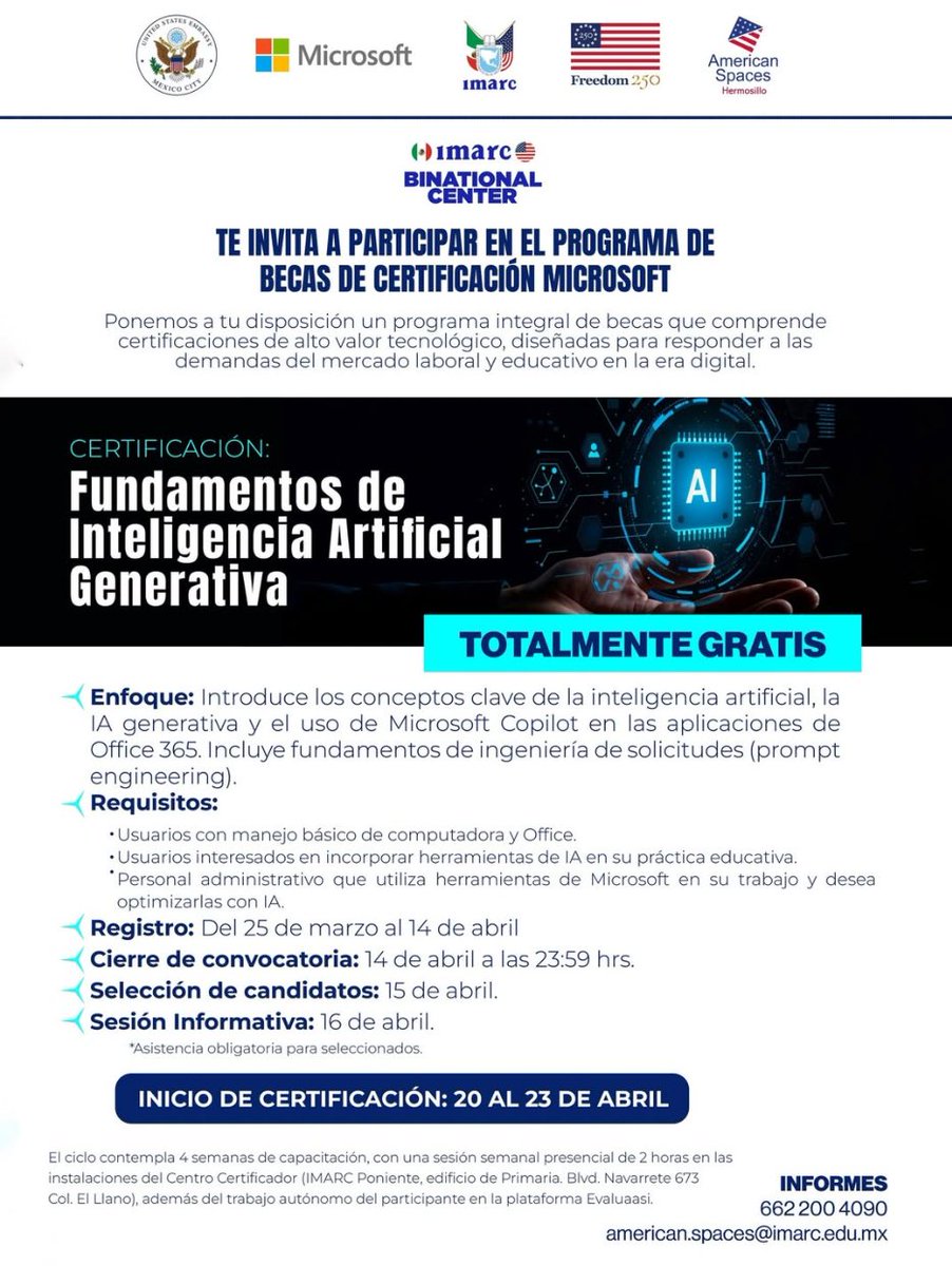 US ConGen Hermosillo tweet media