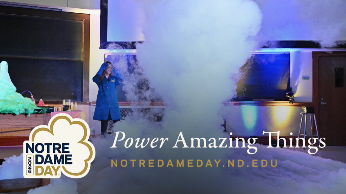 Notre Dame Science tweet media