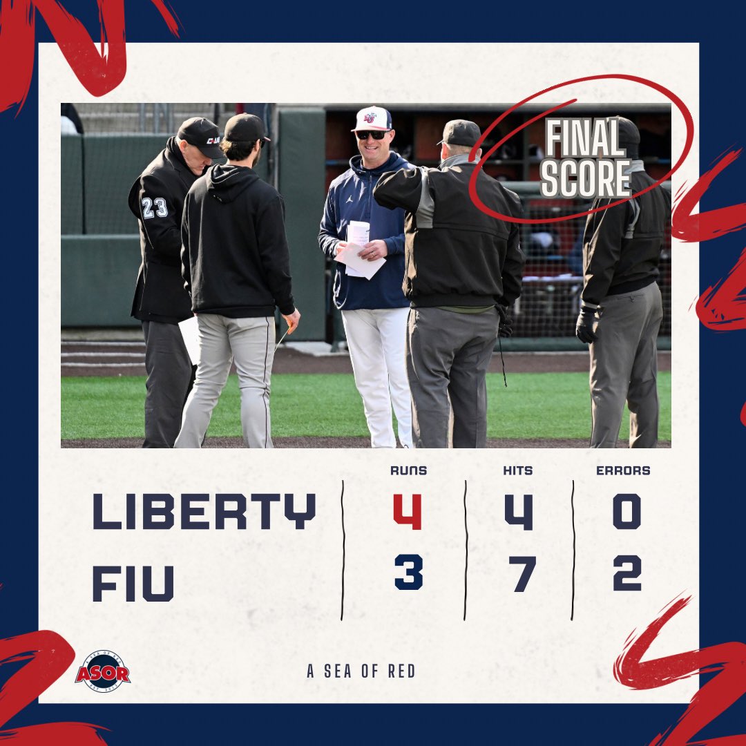 ASeaofRed's tweet image. Flames take Game 1 over FIU! 

#Fanem🔥