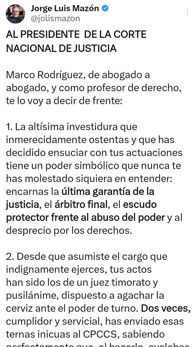 Feramos1a's tweet photo. Q tremenda putead* a Marco Rodríguez, la merece!
Es la máxima autoridad q imparte justicia y profesor, cómo puede él desconocer fallo de jueza Pila?
Sí, con q cara vas a ver a tus alumnos Marquito?
Representante de @CorteNacional se presta para delincuencia organizada(?)😳
👇👏👏 https://t.co/8tvngENkhD