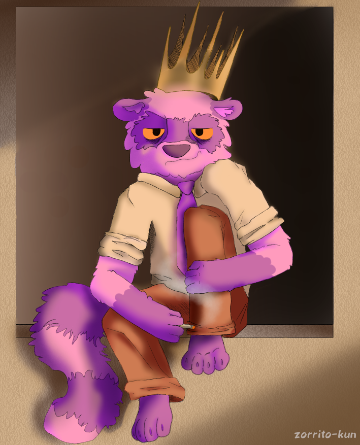 http_Zorrito's tweet photo. @Hunt_Dog_Arts My most recent drawing, which was for an art trade https://t.co/ob8zLxJPHW