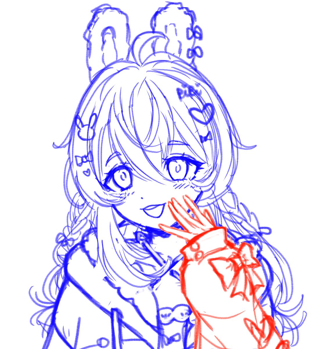 working on something a little different °ʚ(*´꒳`*)ɞ° hoping this ends up turning out like I envisioned!