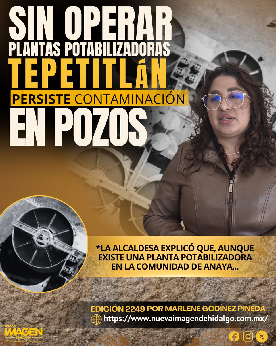 🔴 Sin operar plantas potabilizadoras en Tepetitlán; persiste contaminación en pozos

#Tepetitlán

👇👀Dale un vistazo a la nota completa aquí👀👇

nuevaimagendehidalgo.com.mx/sin-operar-pla…
