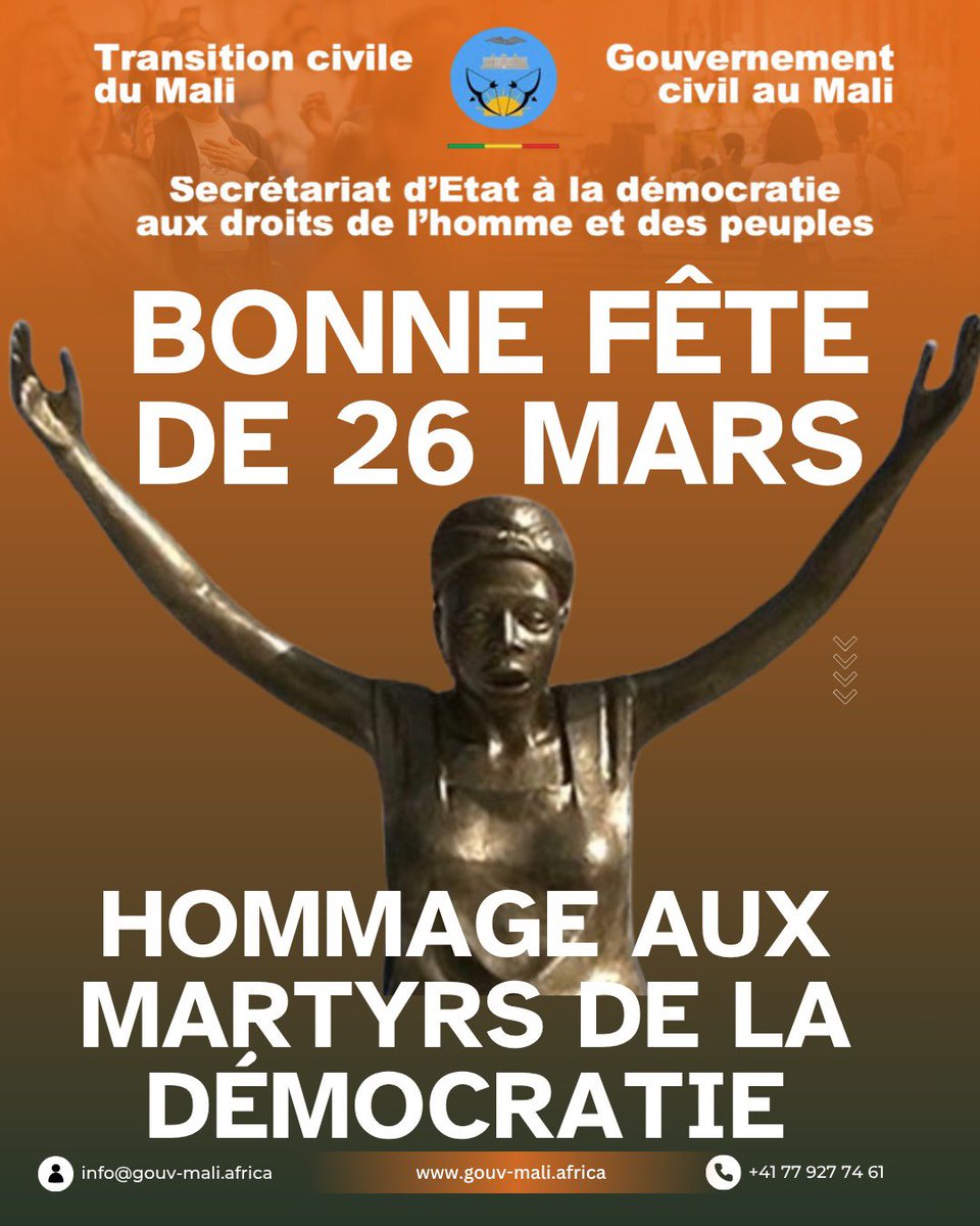 Gouvernement civil du Mali tweet media