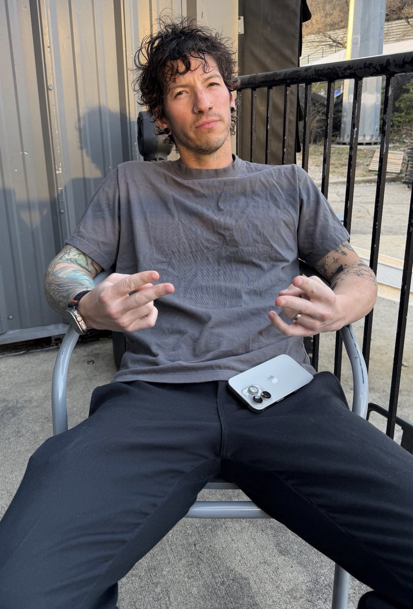 josh on the backslide chair for festivals 2026 im starting the rumour here