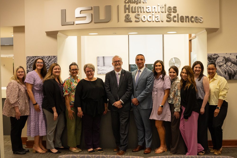 LSU College of Humanities & Social Sciences tweet media