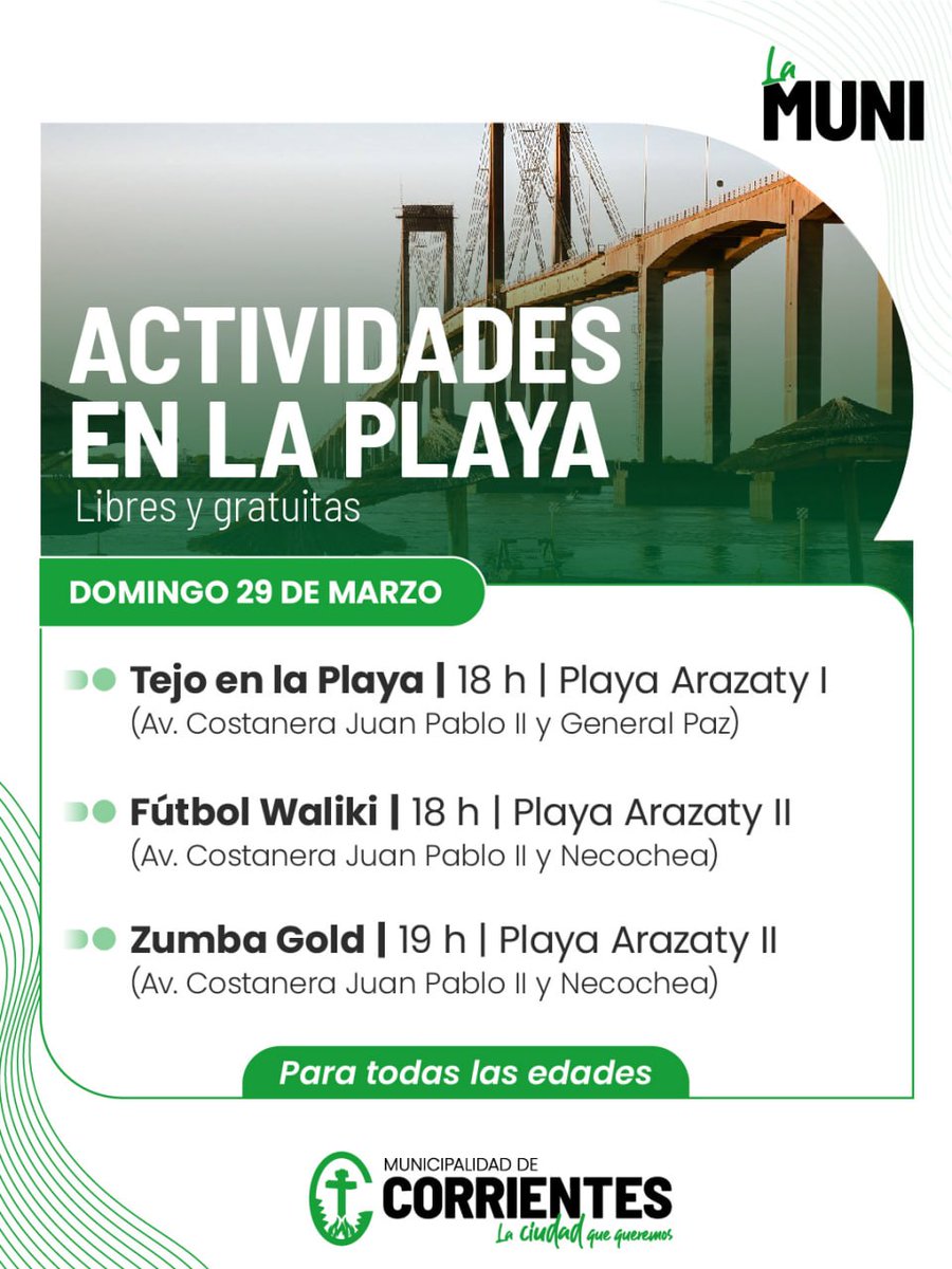 Municipalidad de Corrientes tweet media