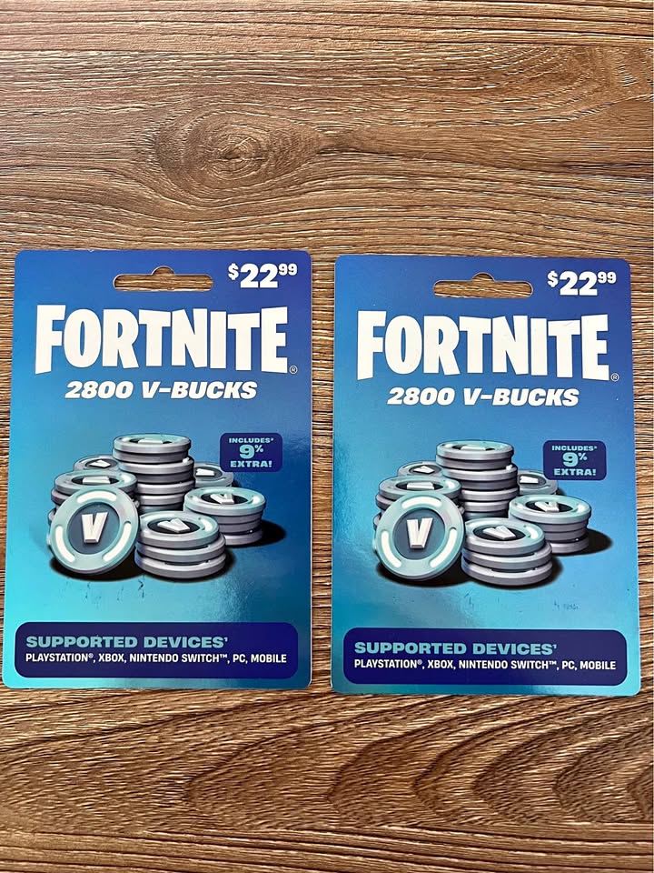 giftcardsio's tweet photo. 🇧🇷 🇨🇦 🇨🇳 🇫🇷 🇩🇪 🇮🇳 🇮🇹 🇯🇵 🇲🇽 🇳🇱 🇵🇱 🇸🇦 🇸🇬 🇪🇸 🇸🇪 🇹🇷 🇦🇪 🇬🇧 🇺🇸

⚡️Fast email delivery (1-3 min.)

Buy a Fortnite V-Bucks Gift Card Online

Gain the most out of your time with Fortnite by purchasing the Fortnite 2800 V-Bucks gift card Epic Games key! While the base game is completely free of charge, cosmetic items can only be bought with V-Bucks – an in-game currency that has real-world value. It’s possible to unlock a limited amount of V-Bucks through the Fortnite’s progression system but one of the fastest and simplest ways to renew your Fortnite Locker is to increase your balance with a generous V-Bucks card!

How do I redeem a Fortnite V-Bucks gift card?

• Click Sign In on the top right corner of the Fortnite home page;
• Log in with your Epic Games account;
• Hover your mouse cursor over your account name on the top right corner;
• Select the V-Bucks Card option;
• Press the Get Started button;
Enter the key code and click Confirm to redeem your Fortnite V-Bucks gift card!

✅Digital and physical code
✅Instant email delivery
✅Best price
✅Payment with cryptocurrency only

🟢 VERIFIED • LEGAL 🟢

🛒Buy Gift Cards Website: https://t.co/TvYWBh5q1L

🟦Telegram:

🤖Buy Gift Cards Bot: https://t.co/xoBOdmYoYQ
🌏Channel:  https://t.co/HELfUheXV7
🔥CHAT GC:  https://t.co/DqqJqAZHcF
✅Reviews: https://t.co/SXuqxgPkgf
📞Support 24/7:  https://t.co/Azzm4CK3uy

#giftcard #giftcards #digital #prepaid #voucher #coupon #coupons #gift #card #cards #code #digital #online  #shopping #online #shop #store #iphone #buy #apple #itunes