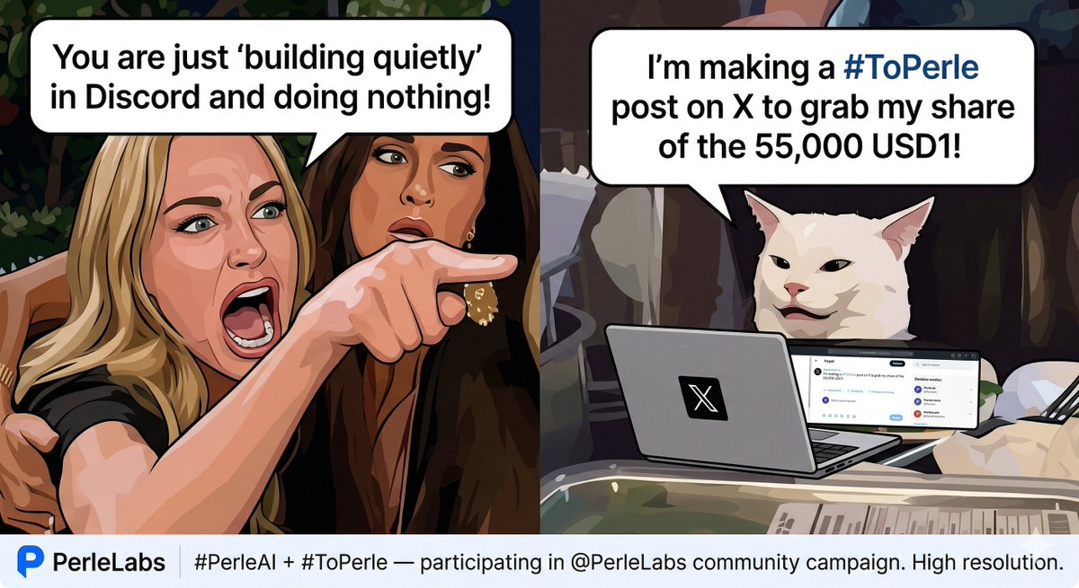 Didem34G's tweet photo. When they say you're just "building quietly" in Discord, but you're actually creating the next big thing with PerleAI. 🤫 @PerleLabs is empowering creators and innovators like never before. With advanced AI technology and a commitment to community, Perle Labs is paving the way for a more intelligent future. #PerleAI + #ToPerle - participating in @PerleLabs community campaign