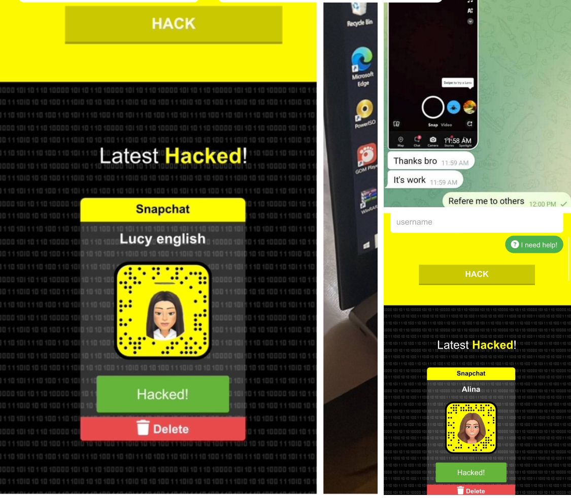 𝑯𝑨𝑪𝑲𝑰𝑵𝑮 𝑺𝑵𝑨𝑷𝑪𝑯𝑨𝑻 𝑰𝑵𝑺𝑻𝑨 tweet media