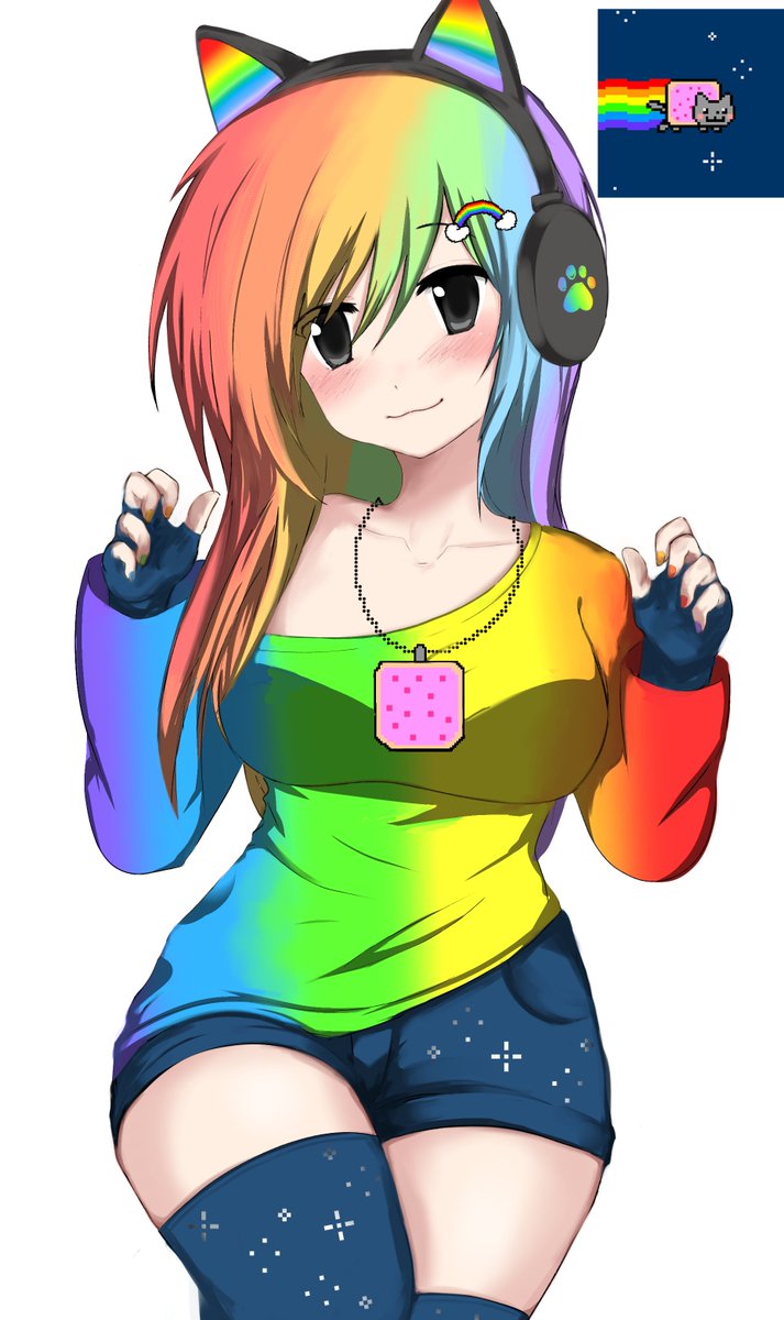 sarus1i's tweet photo. Nyan-cat 🐈🌈🐾 https://t.co/8O9Nt3ZfMs