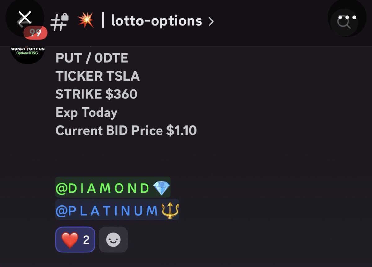 Options King tweet media