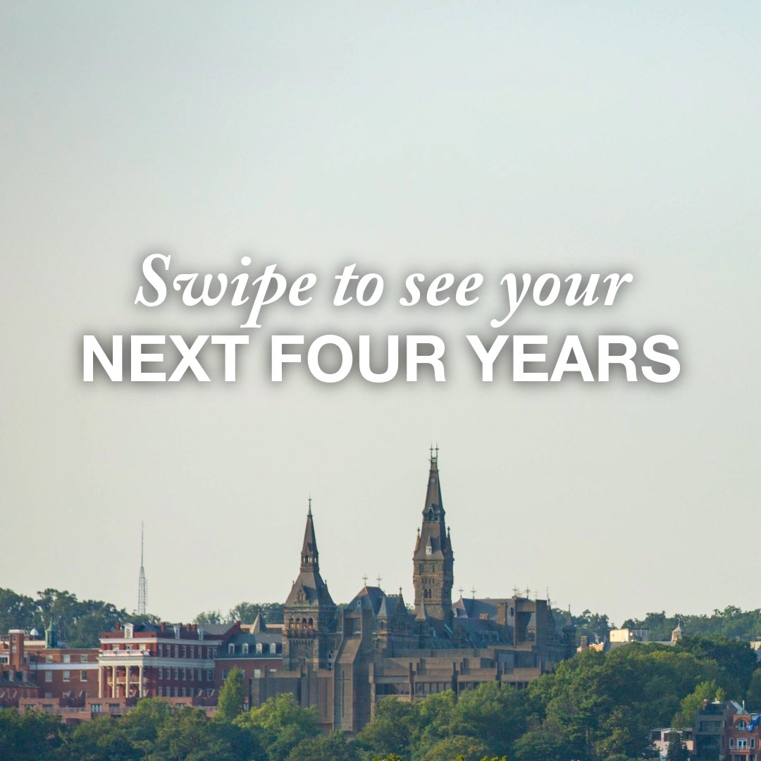 Georgetown University tweet media