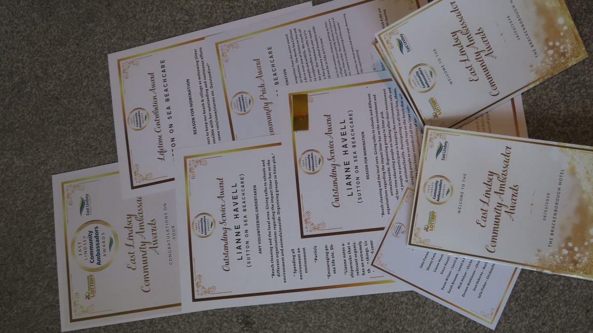 Sutton On Sea Beachcare tweet media