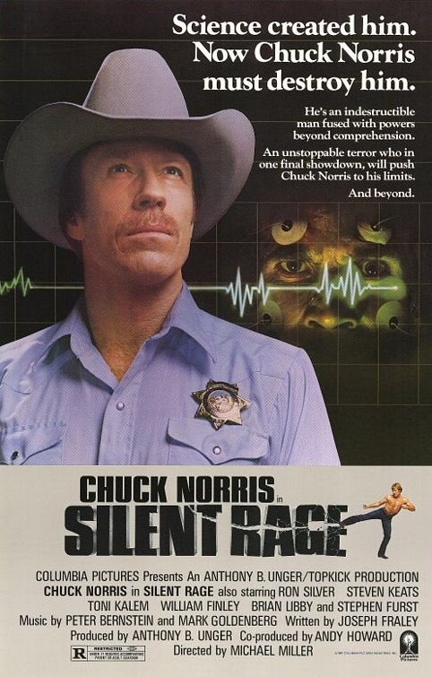 beazyak033313's tweet photo. Movie Homework. #SilentRage #ChuckNorris #RonSilver #StevenKeats #ToniKalem #WilliamFinley #BrianLibby #StephenFurst #MichaelMiller #Action #Horror https://t.co/89SJ7M8JBb