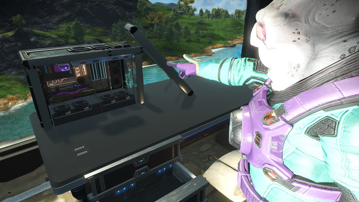 Beefy_5layer's tweet image. Building a PC in No Man’s Sky. 🤣 
Now I need a monitor. 
#NoMansSky #NMS #PCBuild
@hellogames @NoMansSky @Griff_