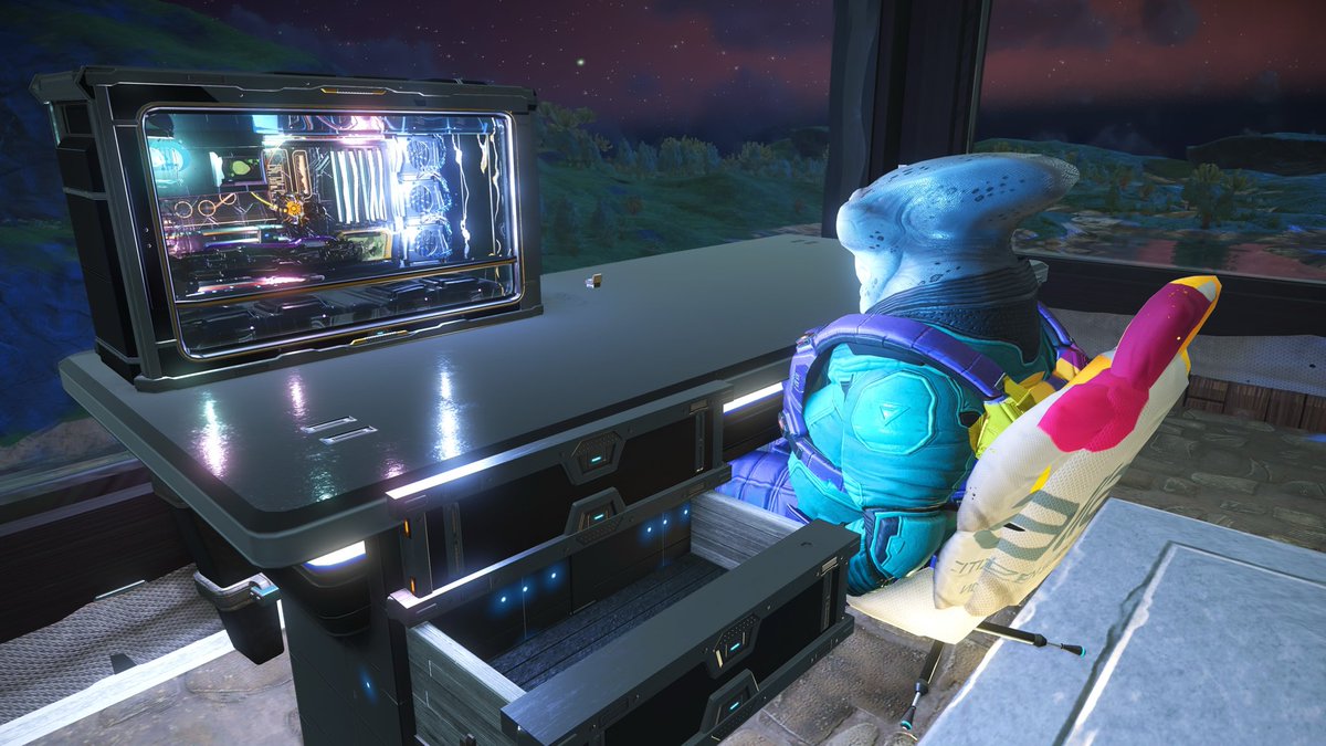 Beefy_5layer's tweet image. Building a PC in No Man’s Sky. 🤣 
Now I need a monitor. 
#NoMansSky #NMS #PCBuild
@hellogames @NoMansSky @Griff_