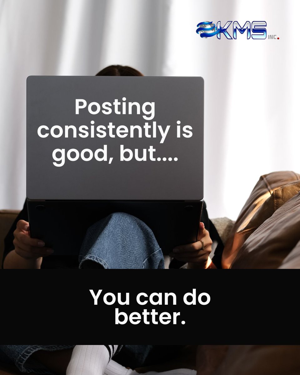 kmsolutionsAL's tweet photo. Posting with purpose? That’s where growth happens. Every post should have a goal—whether it’s engagement, clicks, or conversions. Not sure what that looks like? Let our social media team show you how it's done!  https://t.co/LjGejOJa5T

#SocialMediaTips #ContentCreation https://t.co/2AoGt8Z3f9