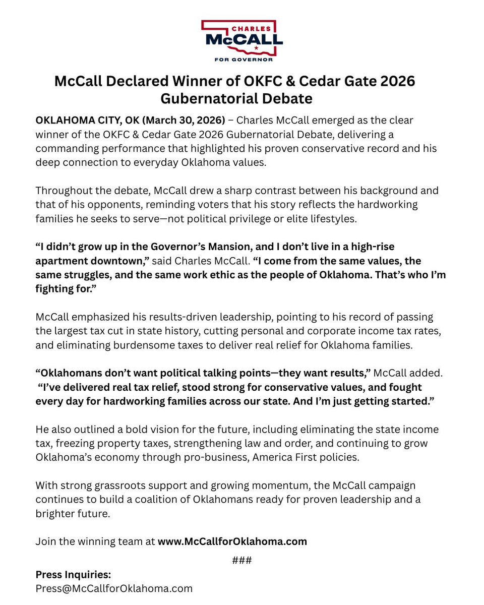 Charles McCall tweet media