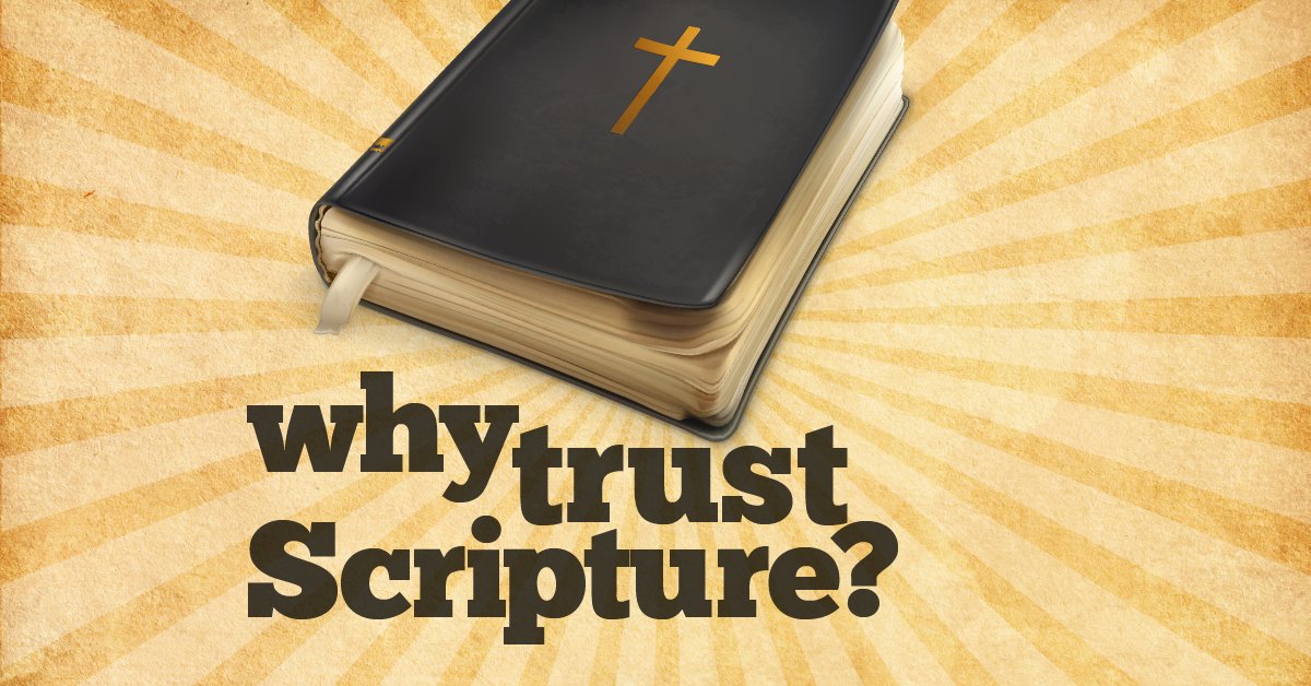 NETScenter's tweet photo. Why can you trust that the Bible is God’s Word? Because Jesus did! In our newest episode, Wes presents evidence for the validity of the Bible.

Listen: https://t.co/yKGZl19oWP https://t.co/bWrdNvaNAl
