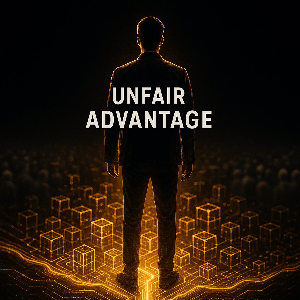 TozartWeb3's tweet photo. The “Unfair Advantage” Framework

Most people think success in Web3 comes from luck or early access.

It doesn’t.

It comes from building an Unfair Advantage. Something competitors can’t easily copy.  

Here’s the simple framework 👇 

/9🧵

#UnfairAdvantage #Web3Alpha https://t.co/nn0AGpBx3a