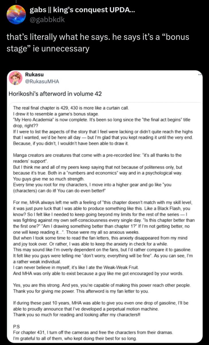 MHA Bad Takes 2.0 tweet media