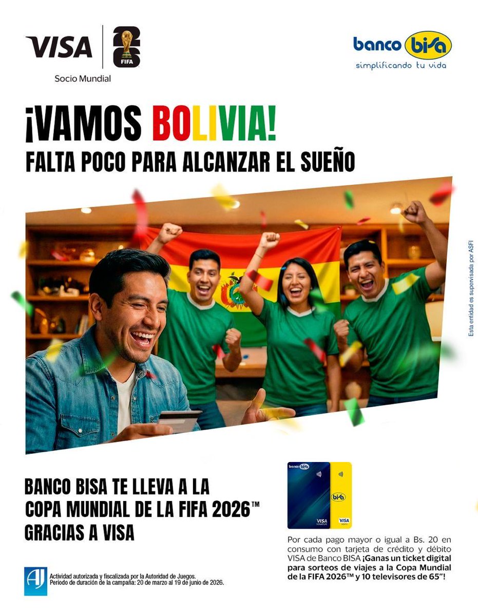 Banco BISA tweet media