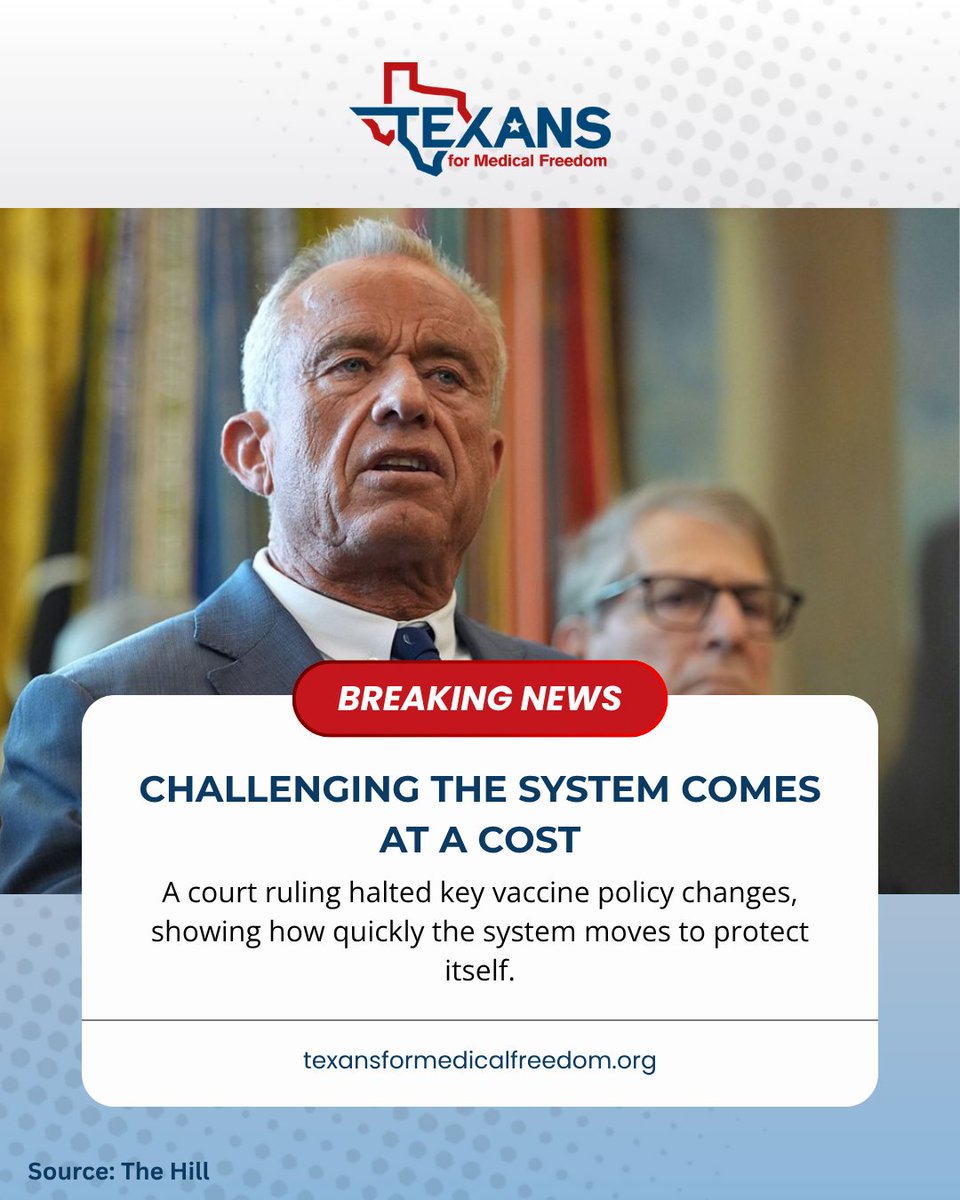 Texans for Medical Freedom tweet media