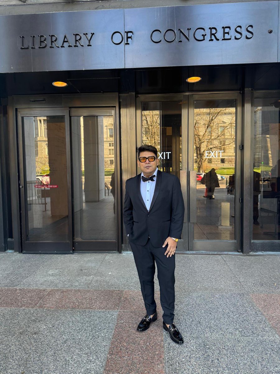SahooSanj's tweet photo. Honored to keynote “Future of AI and Global Commerce" at the #LibraryOfCongress.

AI is becoming the operating system of modern business.

Grateful to be recognized as a Global AI Icon at the World Leaders Summit.

Proud to represent the teams turning AI into real impact. https://t.co/CjPQycfHM9